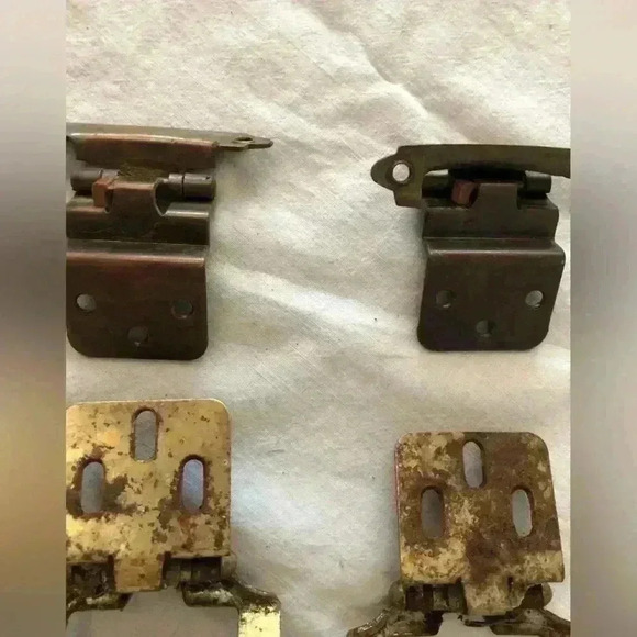 vtg lot of 8 door hinges - Picture 4 of 15